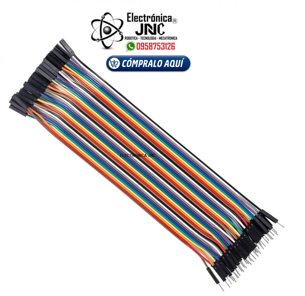 KIT 40 CABLES DUPONT JUMPERS HEMBRA MACHO