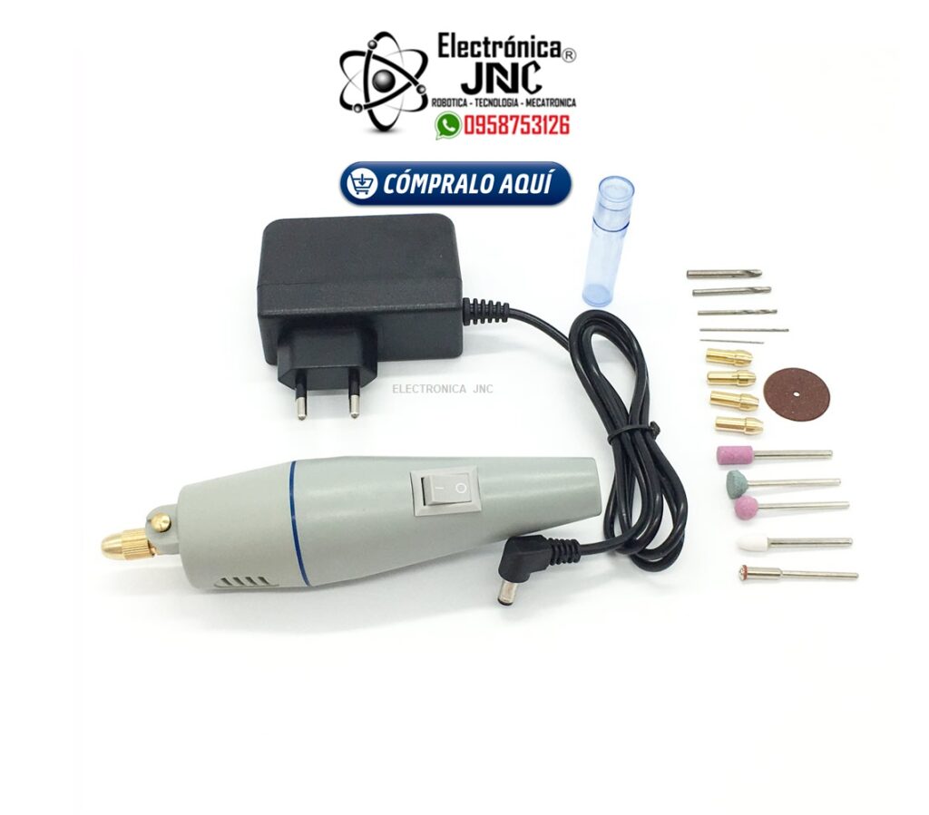 KIT MINI TALADRO PARA BAQUELITA