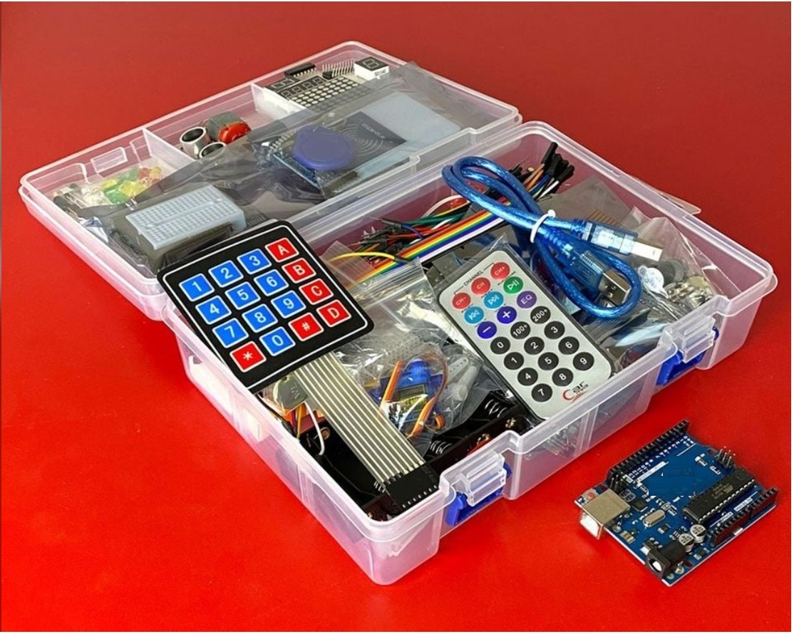 kit Completo 194 Piezas compatible con Arduino - Electronica JNC