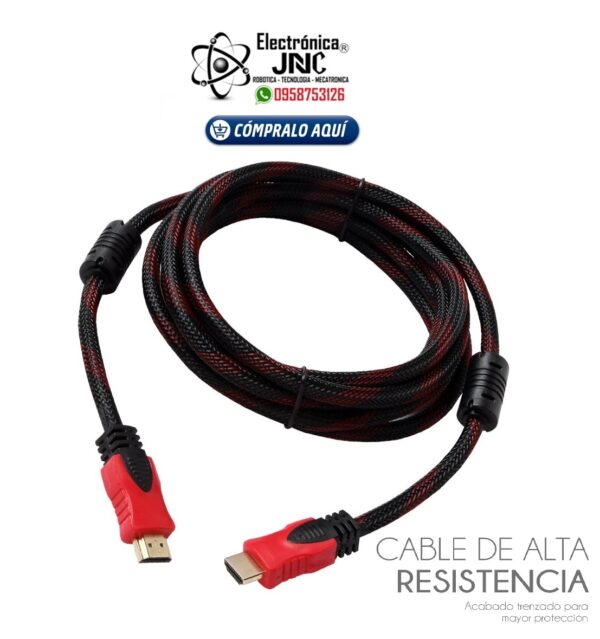 Cable HDMI a HDMI de Nylon
