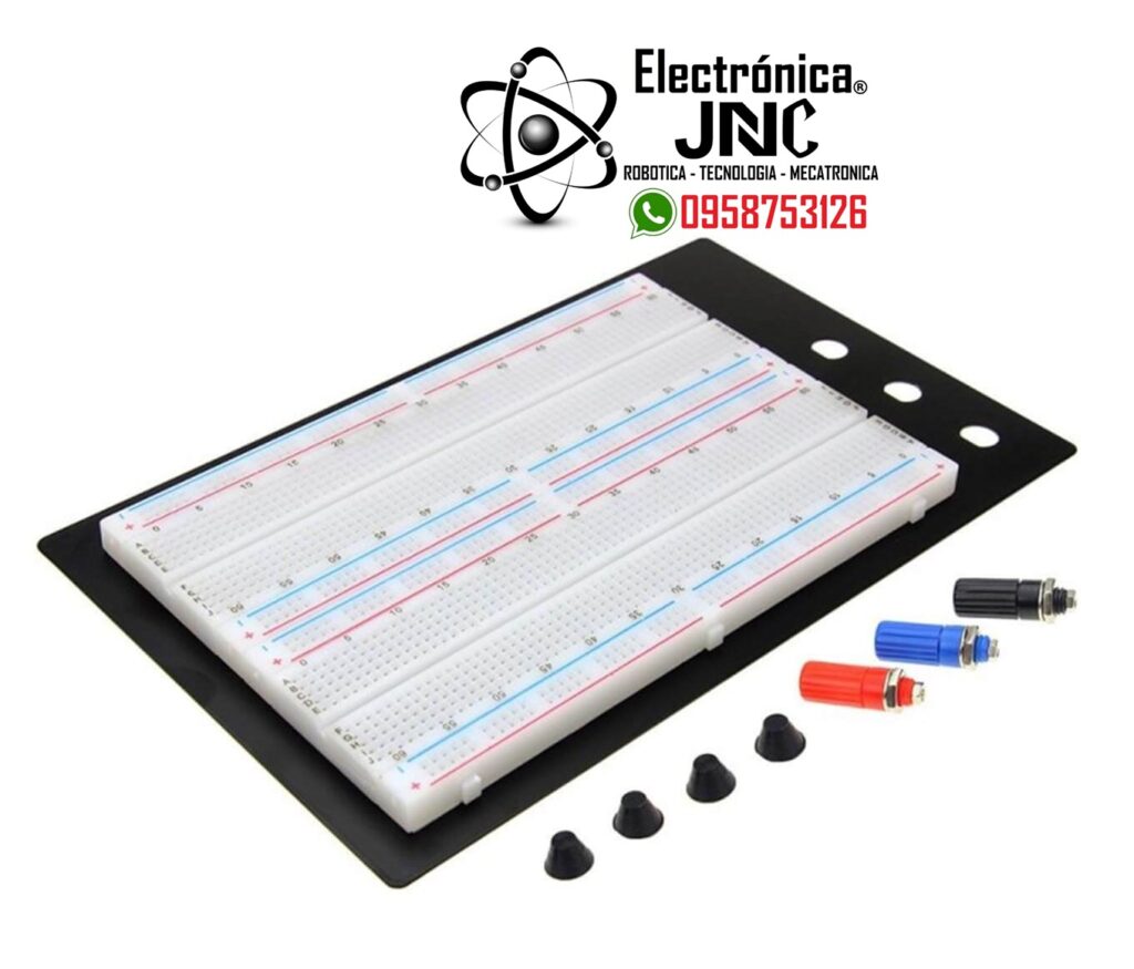 PROTOBOARD 2 Regletas Con Base 1560 Puntos BB-2T4D