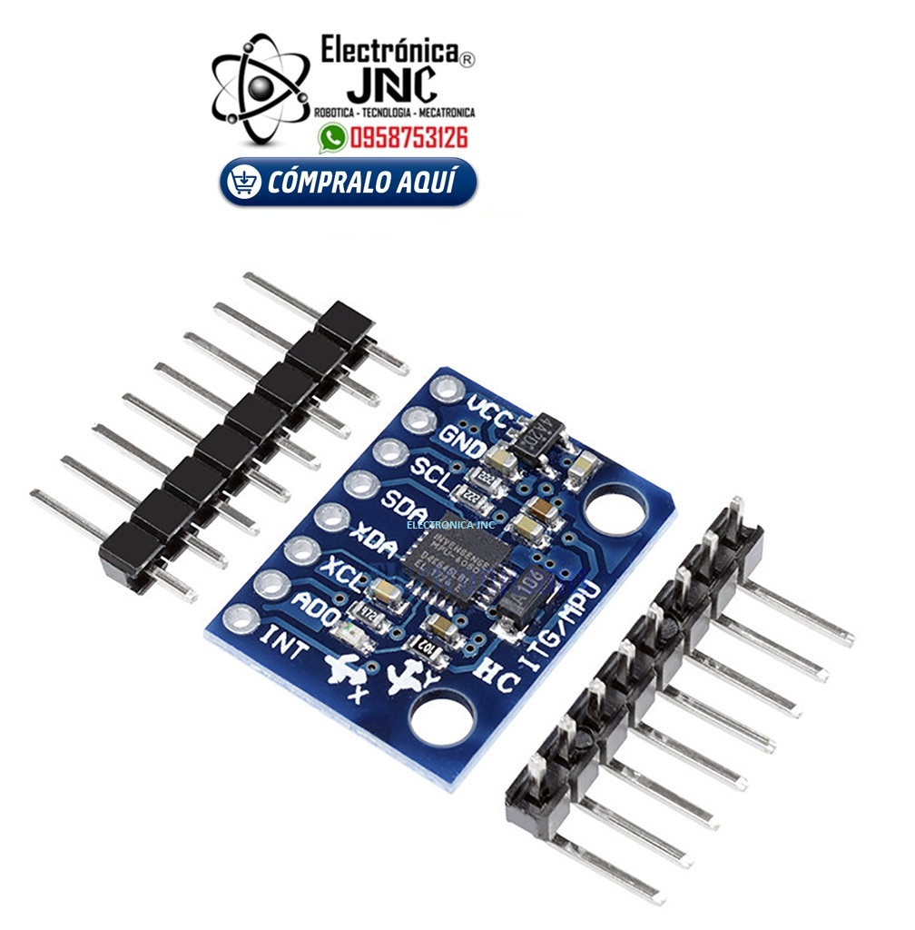 Módulo Giroscopio Módulo Acelerómetro Mpu6050