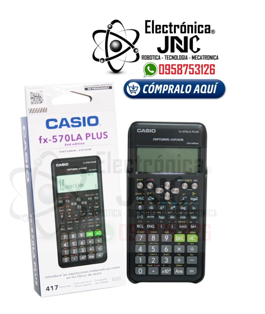 CALCULADORA CASIO CIENTIFICA FX-570LA PLUS