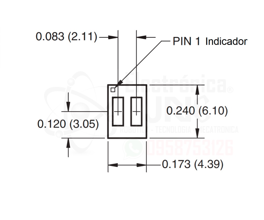 Sensor reflectivo QRD1114