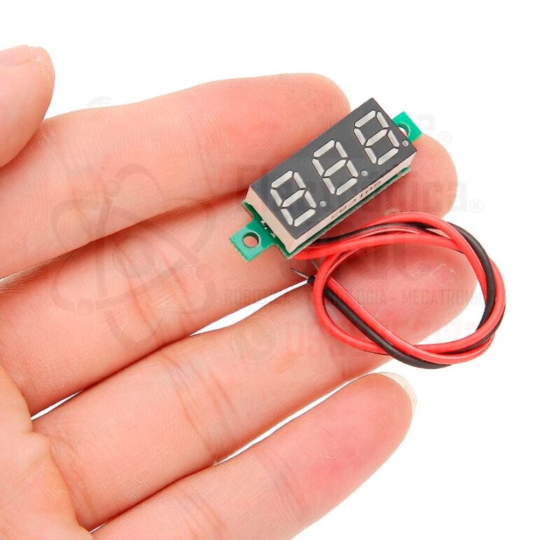 Mini Voltímetro Digital 100v - Arduino - Electronica JNC