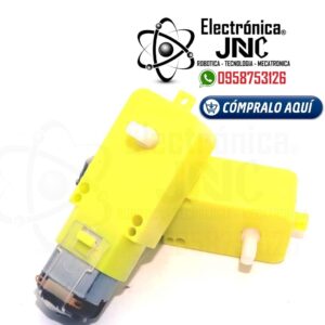 Motor Dc Caja Reductora + Rueda Pic Arduino
