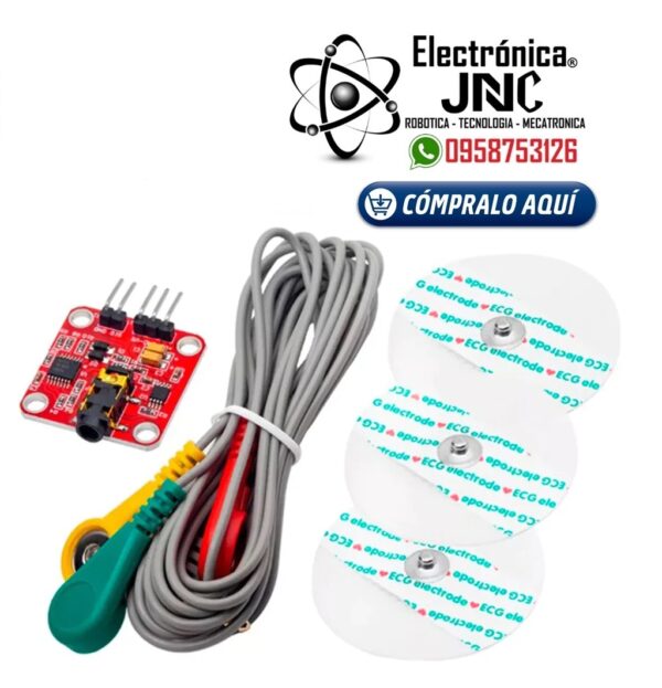 Sensor Muscular Emg Arduino AD8832 - Electronica JNC