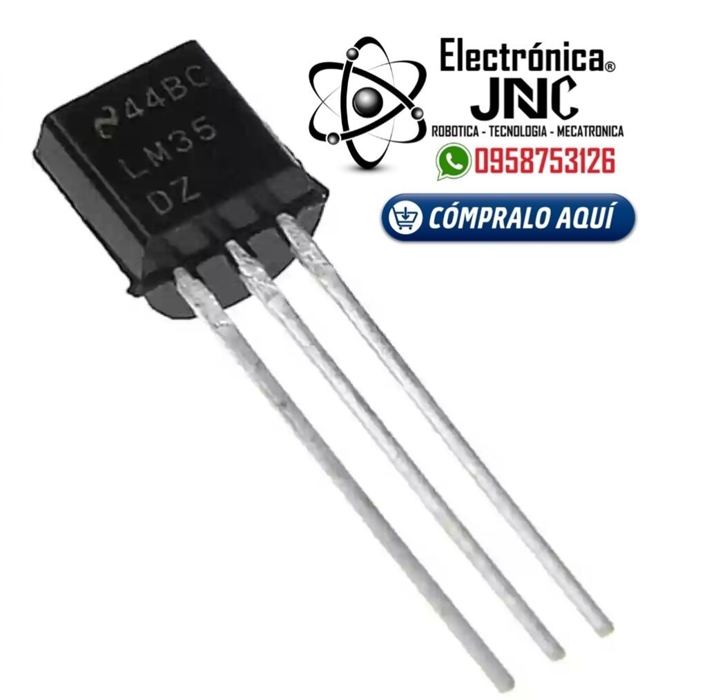 SENSOR DE TEMPERATURA ANALÓGICO LM35