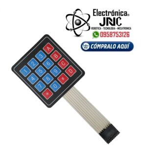 Teclado De Membrana Matricial 4×4 Arduino