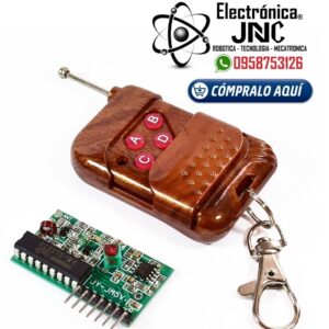 Módulo Radio Frecuencia Rf 4 Ch Receptor Y Control 315 Mhz