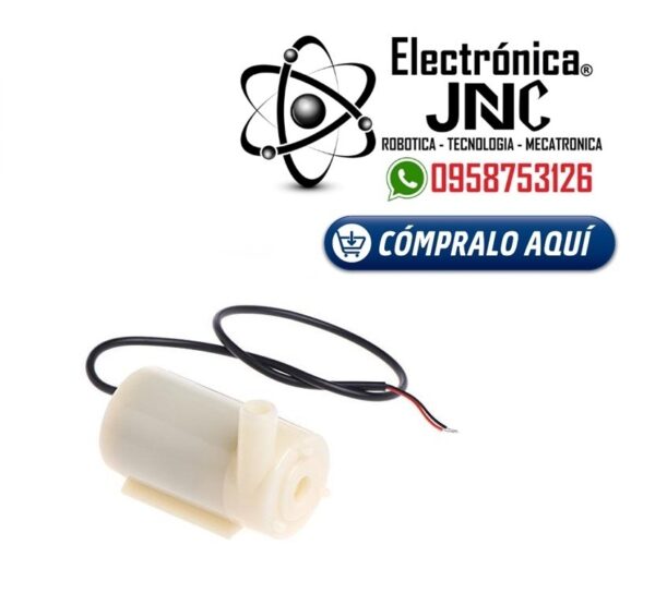 Mini Bomba De Agua Sumergible 3v-9v Acuarios Arduino
