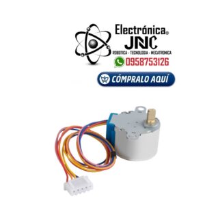 Motor a pasos de 4 líneas de control, 5 Vcc