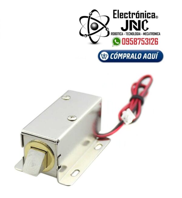 Cerradura Eléctrica Con Solenoide 12v Dc Arduino