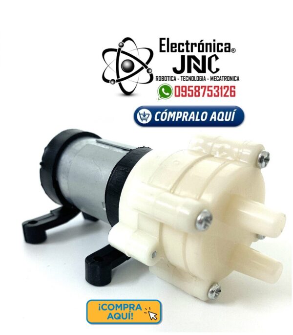 Bomba de Agua para acuario R385 DC 6-12V