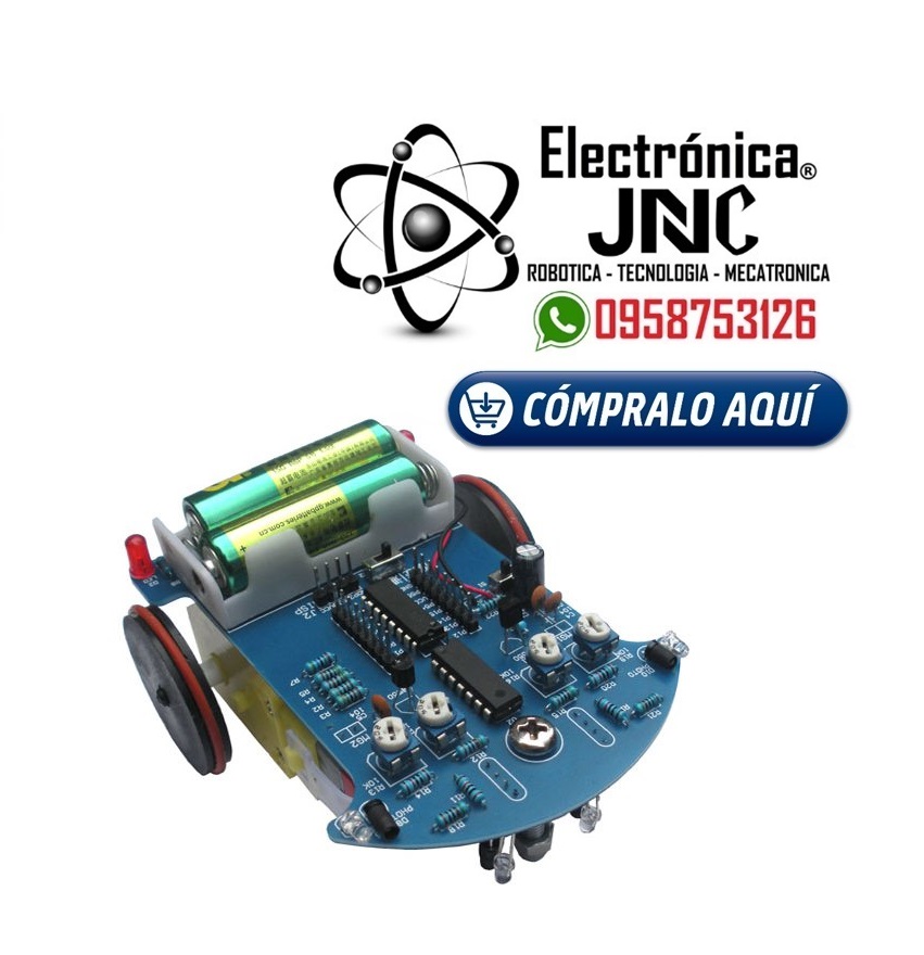 ROBOT SEGUIDOR DE LINEA Y EVITA OBSTACULO