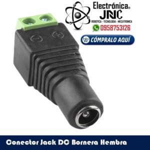 ADAPTADOR BORNERA A JACK-DC HEMBRA