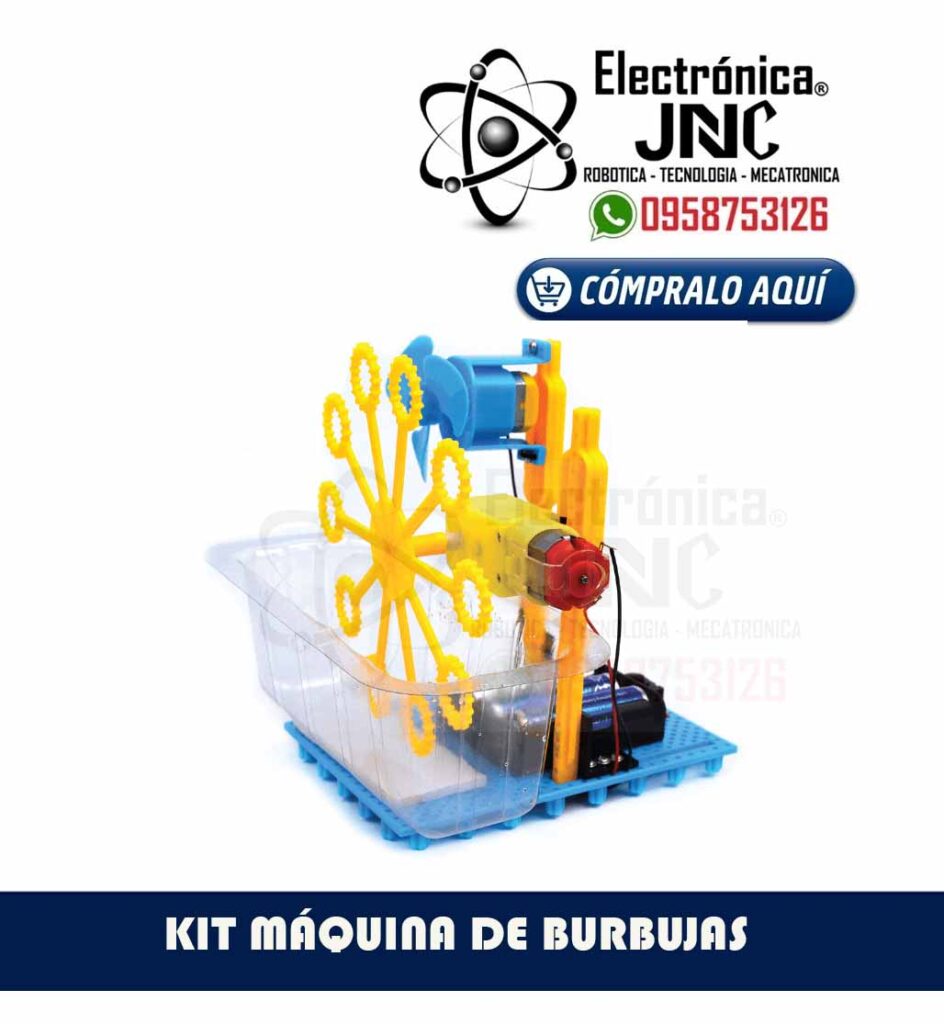 Máquina de Burbujas DIY