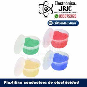Plastilina conductora de electricidad