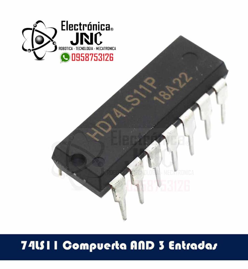 compuerta AND de 3 entradas
