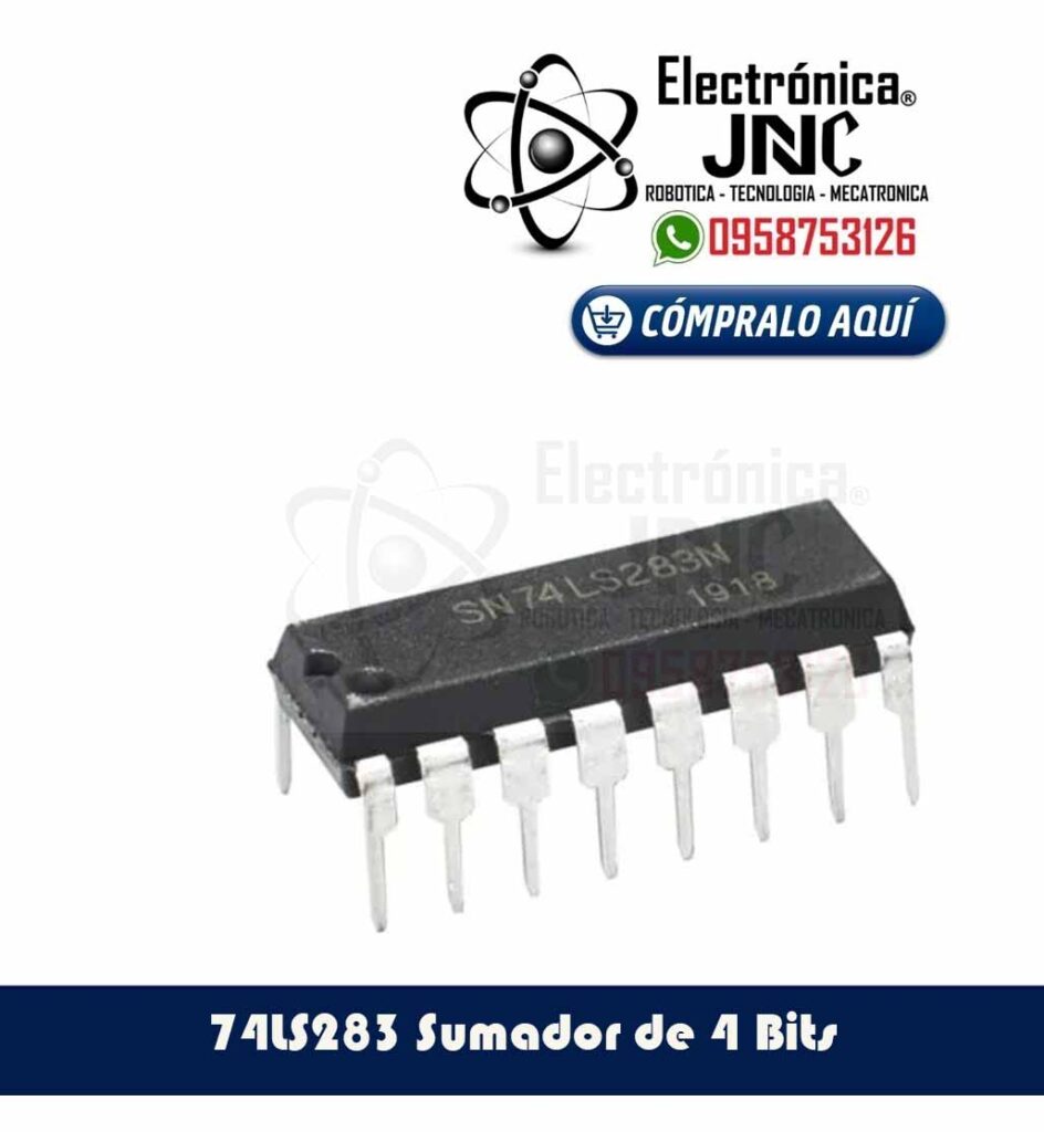 74283 Sumador de 4 Bits