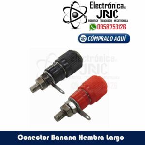 Conector Banana Hembra Largo