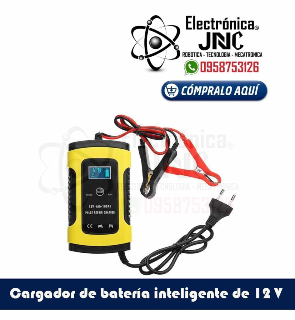 Cargador de batería inteligente de 12 V