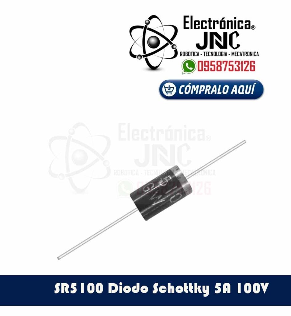 Diodo Schottky 5A 100V SR5100