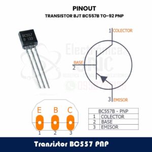 Transistor BJT BC557B