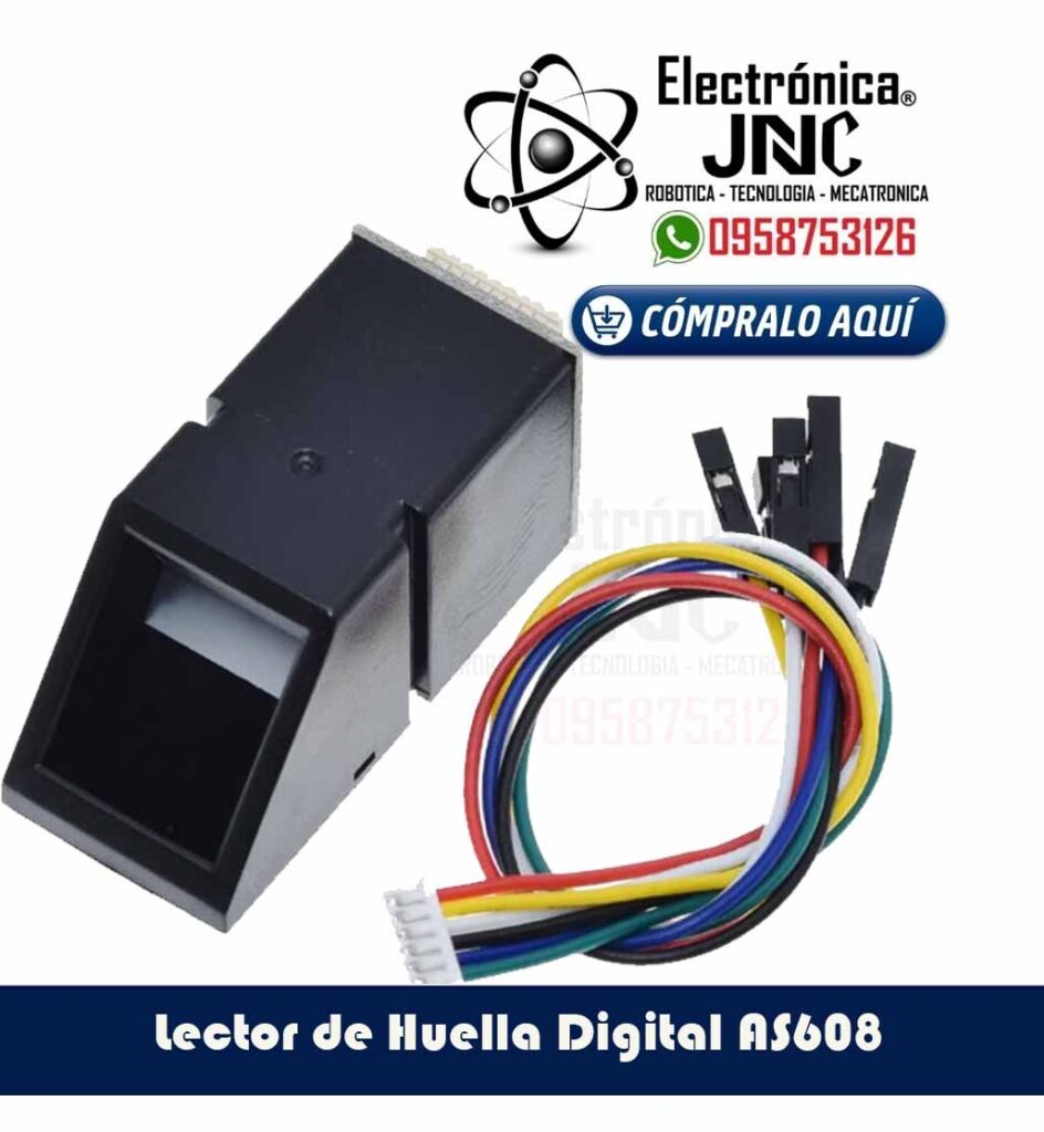 Añadir a la lista de deseos Lector Sensor Huella Dactilar Digital As608