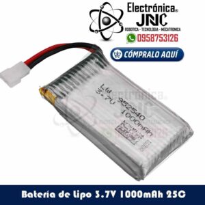 Bateria LiPo 3.7V 1000mAh