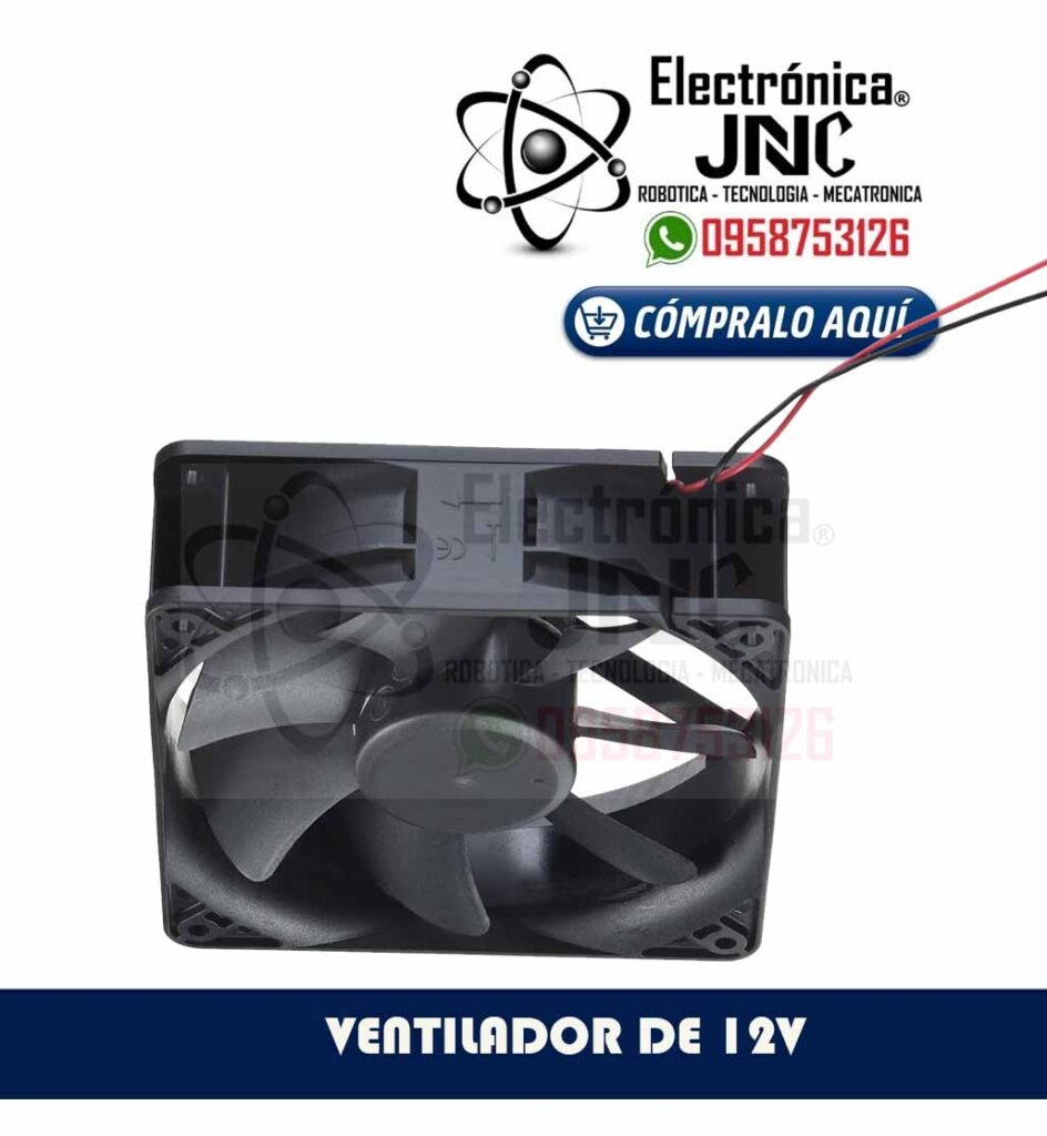VENTILADOR DE 12V