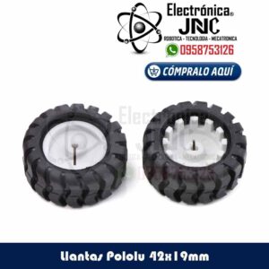 Llantas Pololu 42x19mm