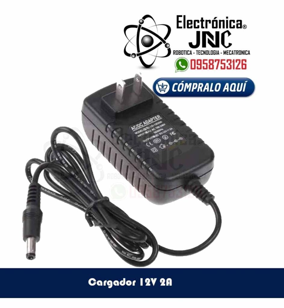 Cargador 12V 2A