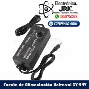 Fuente de Alimentación Universal 3V-24V
