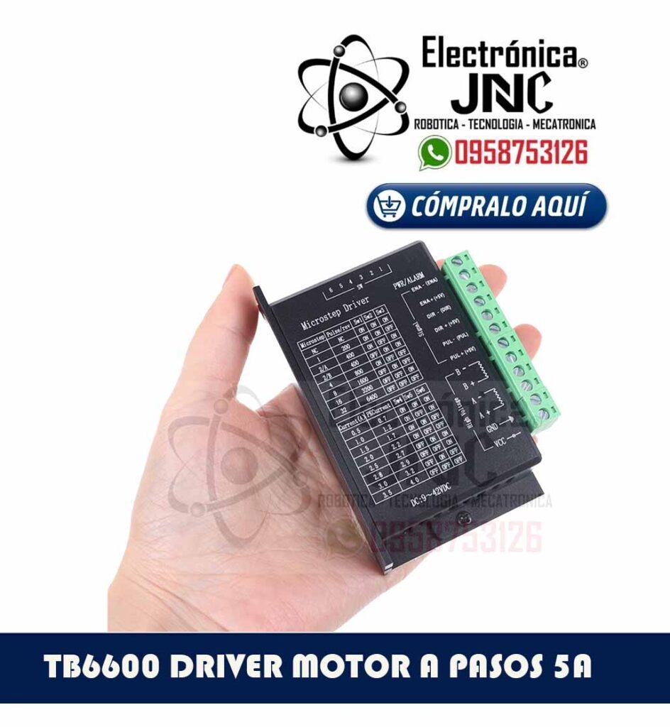 TB6600 Driver para motor paso a paso