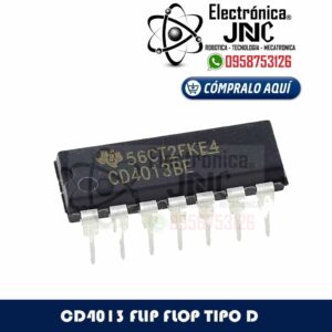 CD4013BE, CMOS, DIP-14, Flip Flops