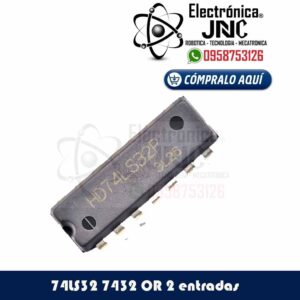 7432, 74ls32, compuerta, logica, logico, ls, or, SN74LS32, SN74LS32N, ttl