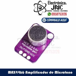 MAX4466 Amplificador de Microfono Electret