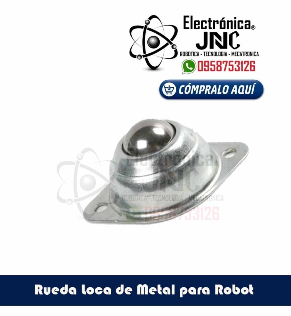 Rueda Loca Universal de Metal