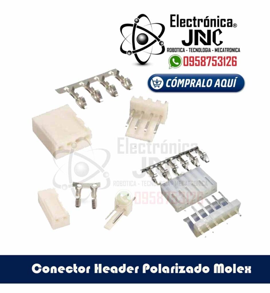 Conector Header Polarizado Molex