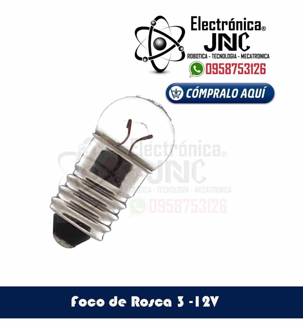 Foco bombillo de Rosca 12V Pionner