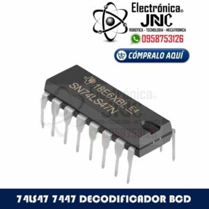 74LS47 7447 DECODIFICADOR BCD