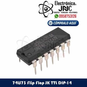 74LS73, componente, compuerta, Flip Flop, Flip Flops, JK, logica, ttl