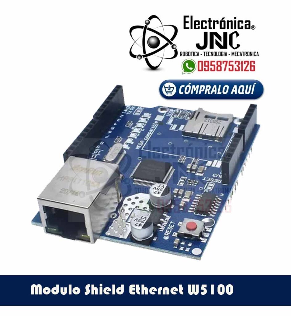 Modulo Shield Ethernet W5100 Para Arduin
