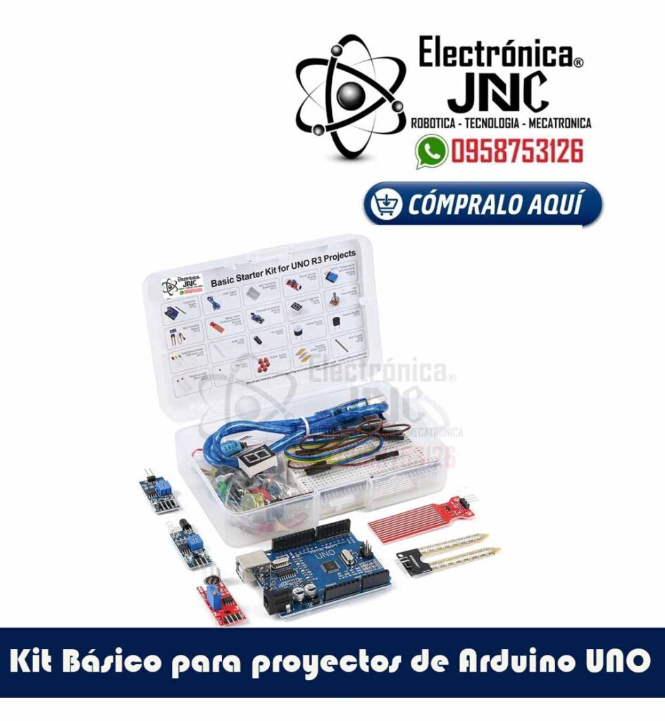 Kit Basico para proyectos de Arduino UNO R3