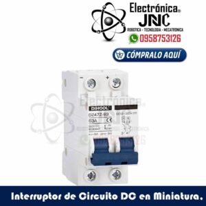 Interruptor de Circuito DC en Miniatura, 2 Polos