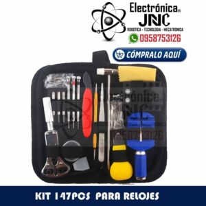 KIT 147PCS HERRAMIENTA PARA RELOJES