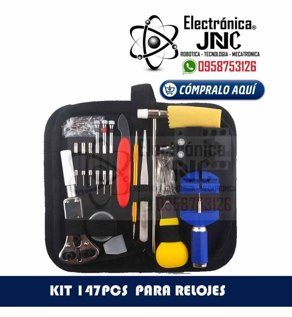 KIT 147PCS HERRAMIENTA PARA RELOJES