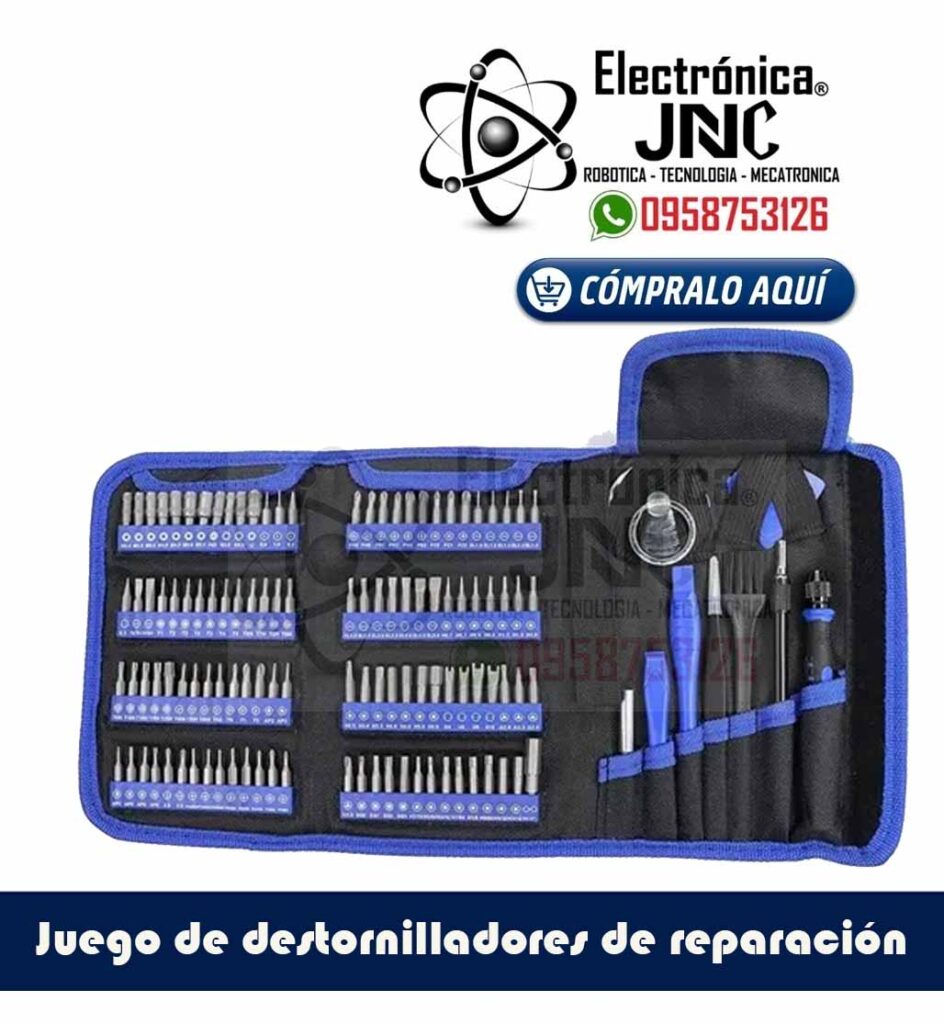 Juego de destornilladores de reparación de precisión