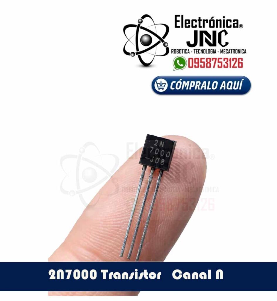 2N7000 Transistor Mosfet 60V 200mA Canal N